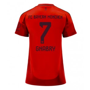 Bayern Munich Serge Gnabry #7 Dámské Domácí Dres 2024-25 Krátký Rukáv